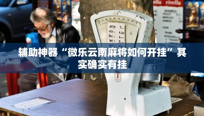 辅助神器“微乐云南麻将如何开挂”其实确实有挂