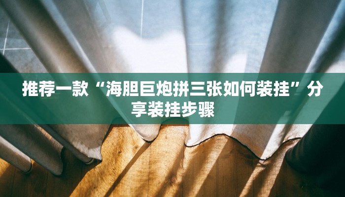 推荐一款“海胆巨炮拼三张如何装挂”分享装挂步骤 推荐一款“海胆巨炮拼三张如何装挂”分享装挂步骤