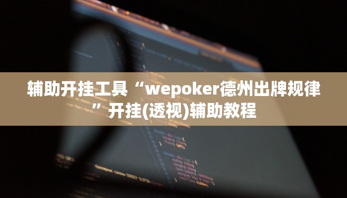 辅助开挂工具“wepoker德州出牌规律”开挂(透视)辅助教程 辅助开挂工具“wepoker德州出牌规律”开挂(透视)辅助教程
