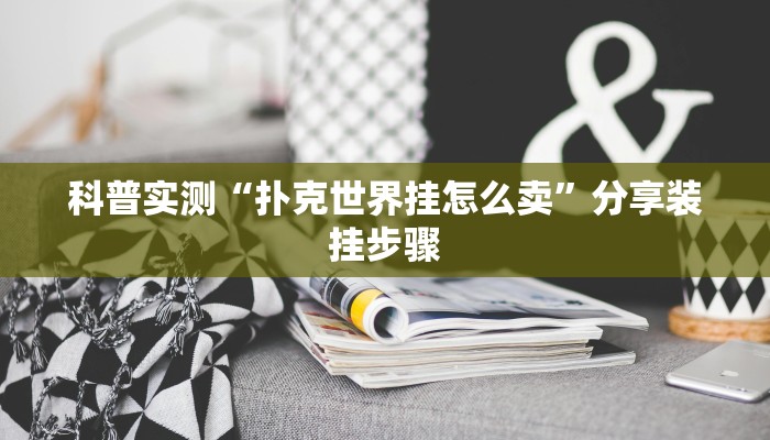 科普实测“扑克世界挂怎么卖”分享装挂步骤 科普实测“扑克世界挂怎么卖”分享装挂步骤